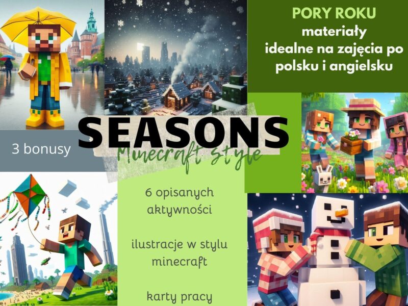 SEASONS-Pory Roku w stylu Minecraft