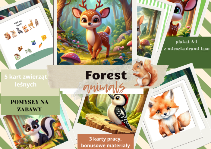 Forest Animals- pomysły na zajęcia