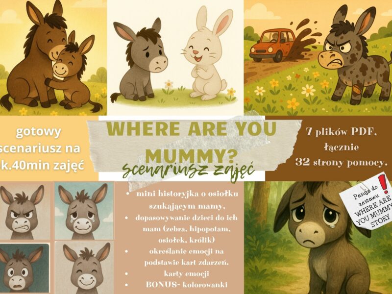 WHERE ARE YOU MUMMY- scenariusz zajęć
