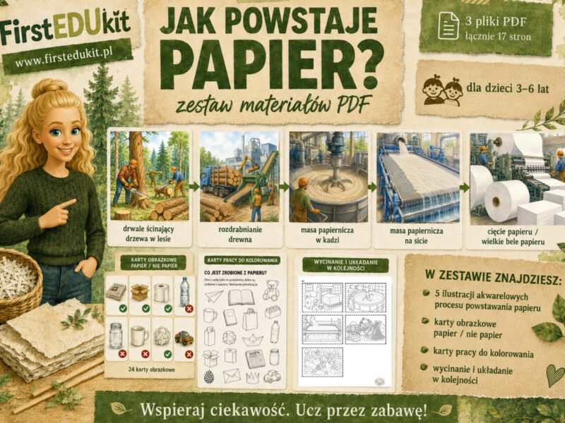 Jak powstaje papier? SCENARIUSZ